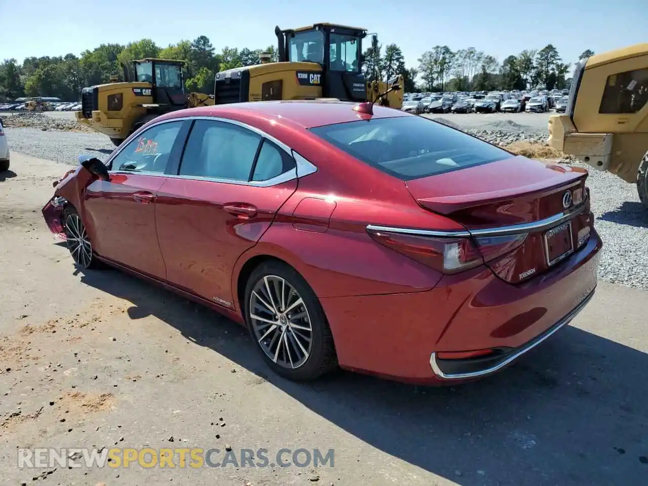 3 Photograph of a damaged car 58ADA1C10NU020522 LEXUS ES300 2022