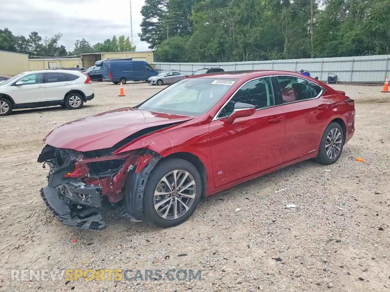 1 fotografías del automóvil dañado 58ADA1C15NU024646 LEXUS ES300 2022