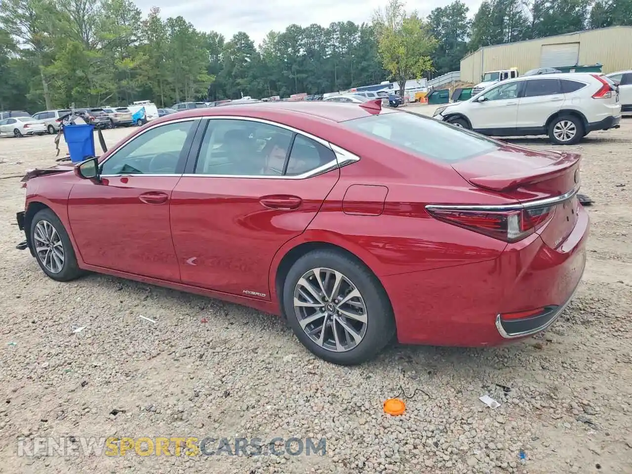 2 fotografías del automóvil dañado 58ADA1C15NU024646 LEXUS ES300 2022