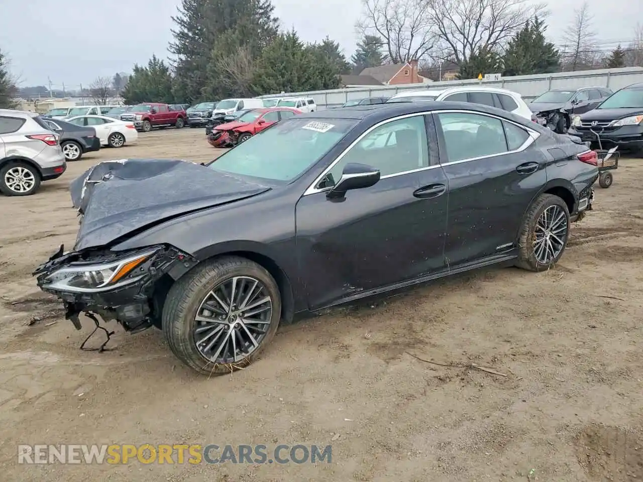 1 Photograph of a damaged car 58ADA1C17NU020047 LEXUS ES300 2022
