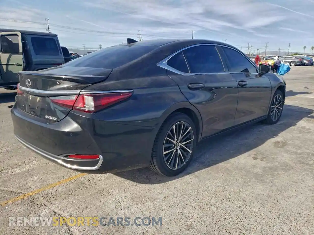 3 Photograph of a damaged car 58ADA1C12PU035977 LEXUS ES300 2023