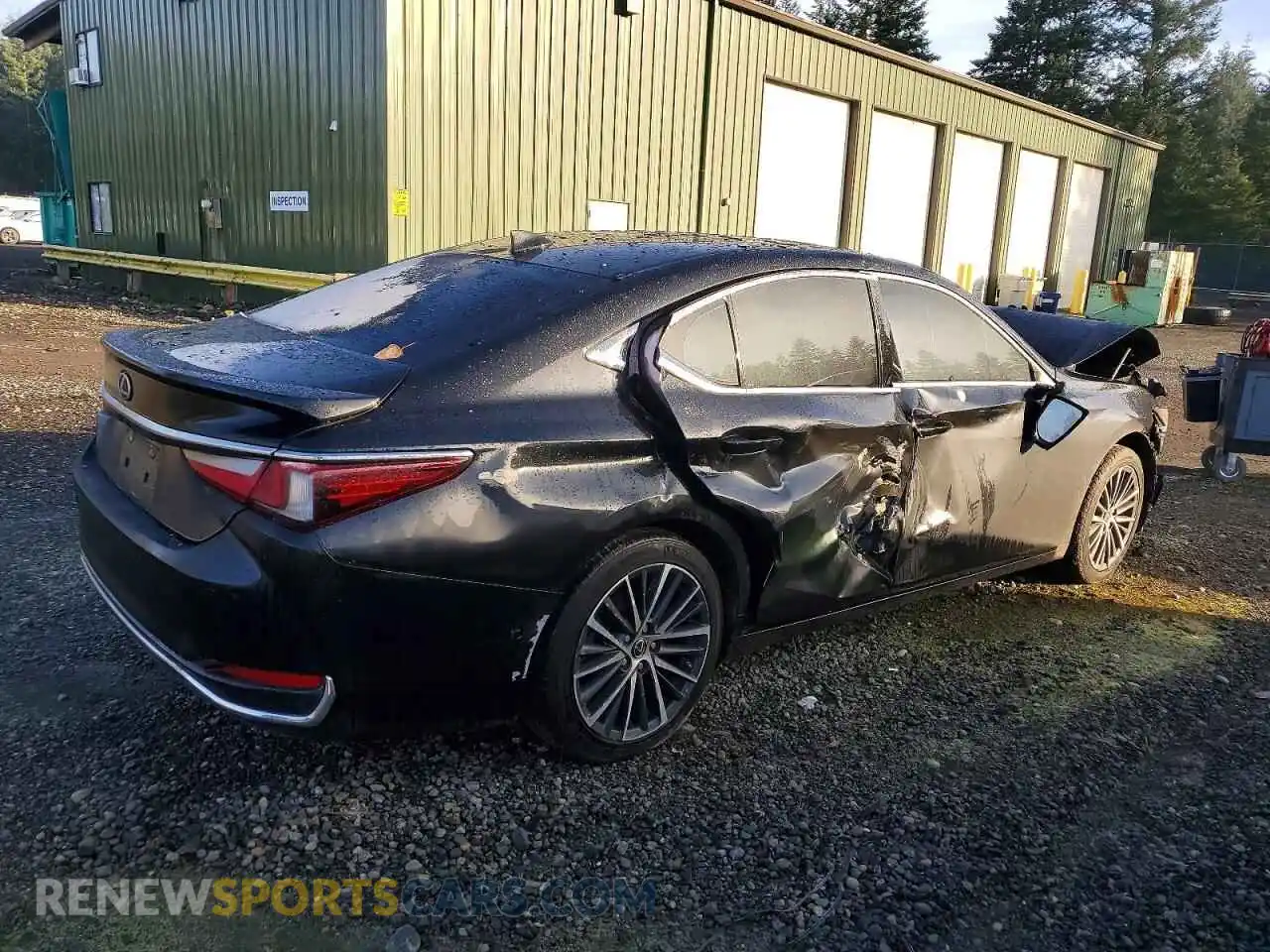 3 Photograph of a damaged car 58ADA1C13PU028262 LEXUS ES300 2023