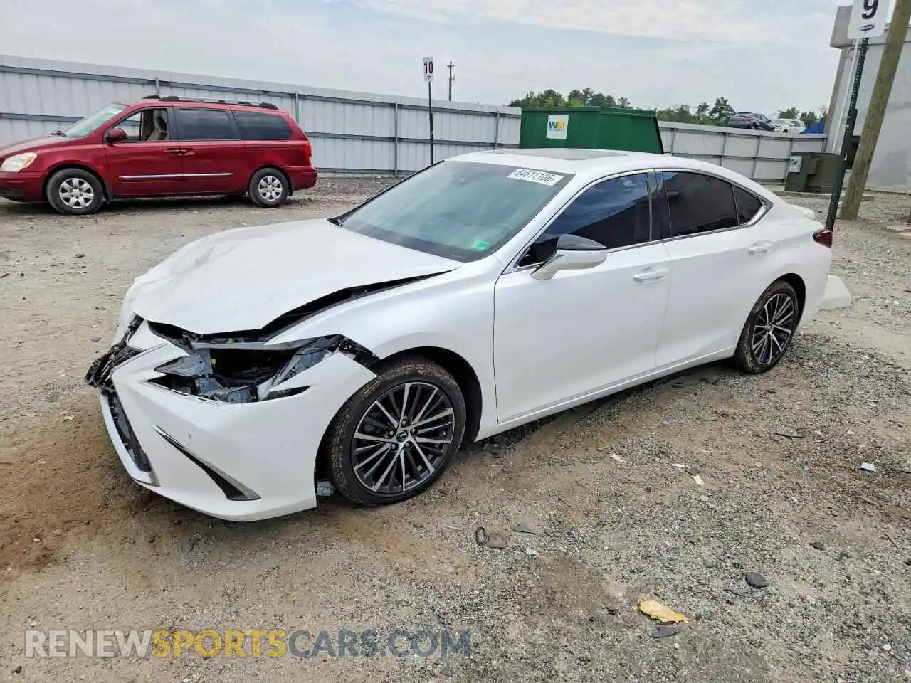 1 Photograph of a damaged car 58ADA1C14PU027329 LEXUS ES300 2023