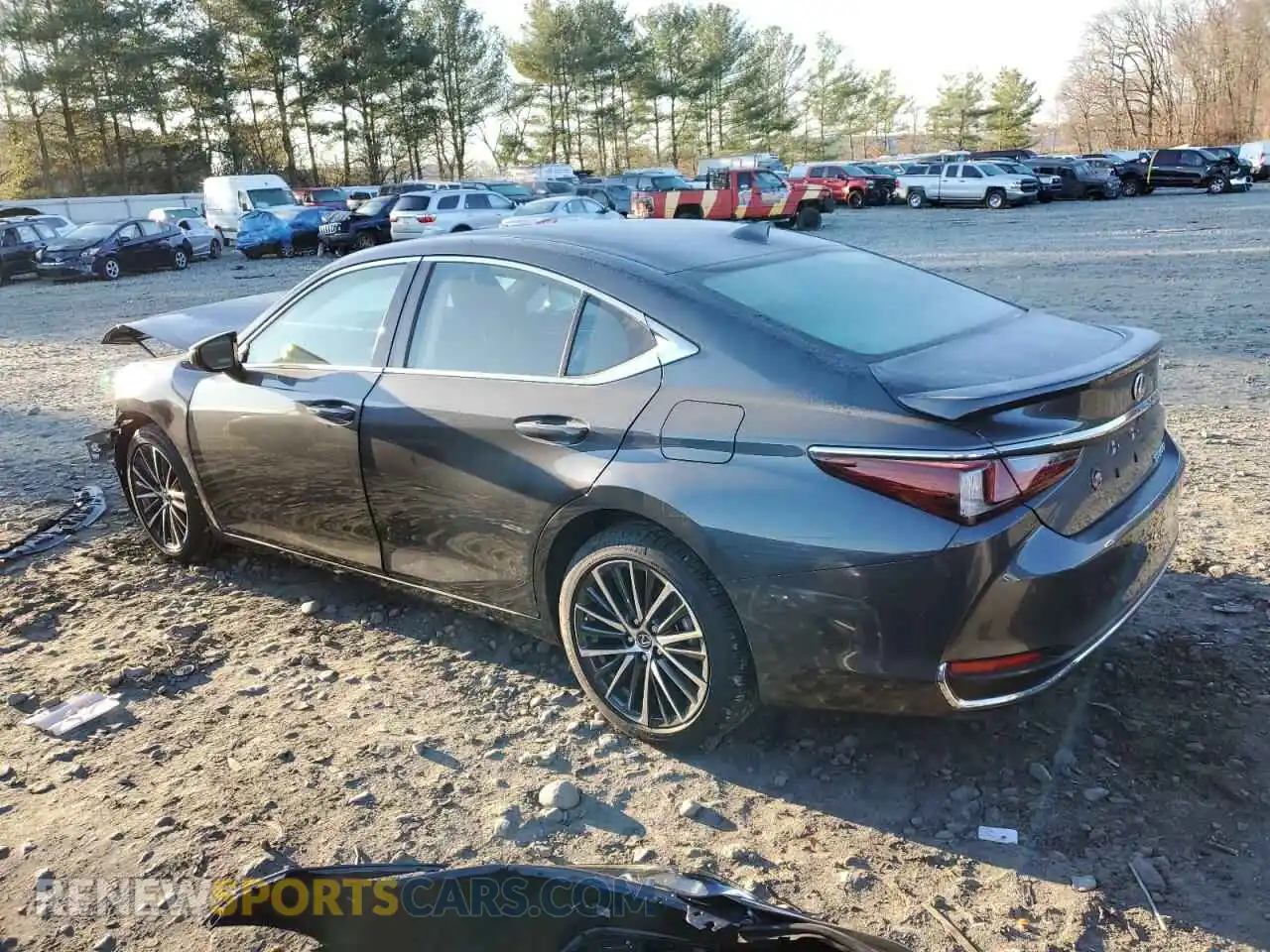 2 Photograph of a damaged car 58ADA1C12RU047159 LEXUS ES300 2024