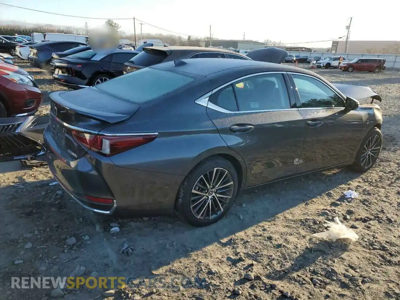 3 Photograph of a damaged car 58ADA1C12RU047159 LEXUS ES300 2024