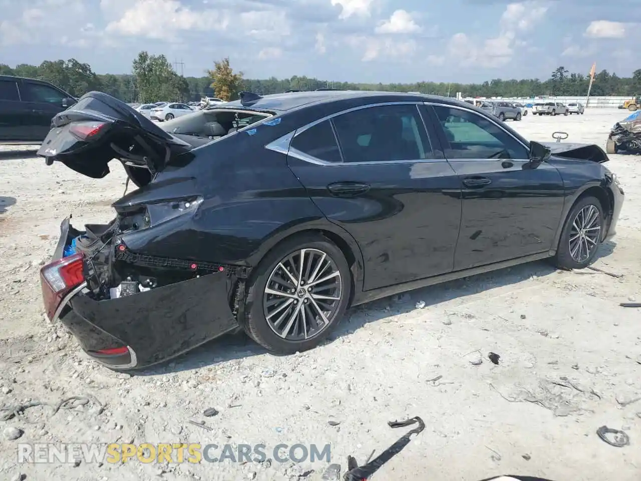 3 Photograph of a damaged car 58ADA1C13RU047378 LEXUS ES300 2024