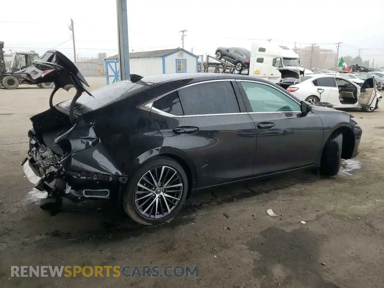 3 Photograph of a damaged car 58ADA1C17RU041065 LEXUS ES300 2024