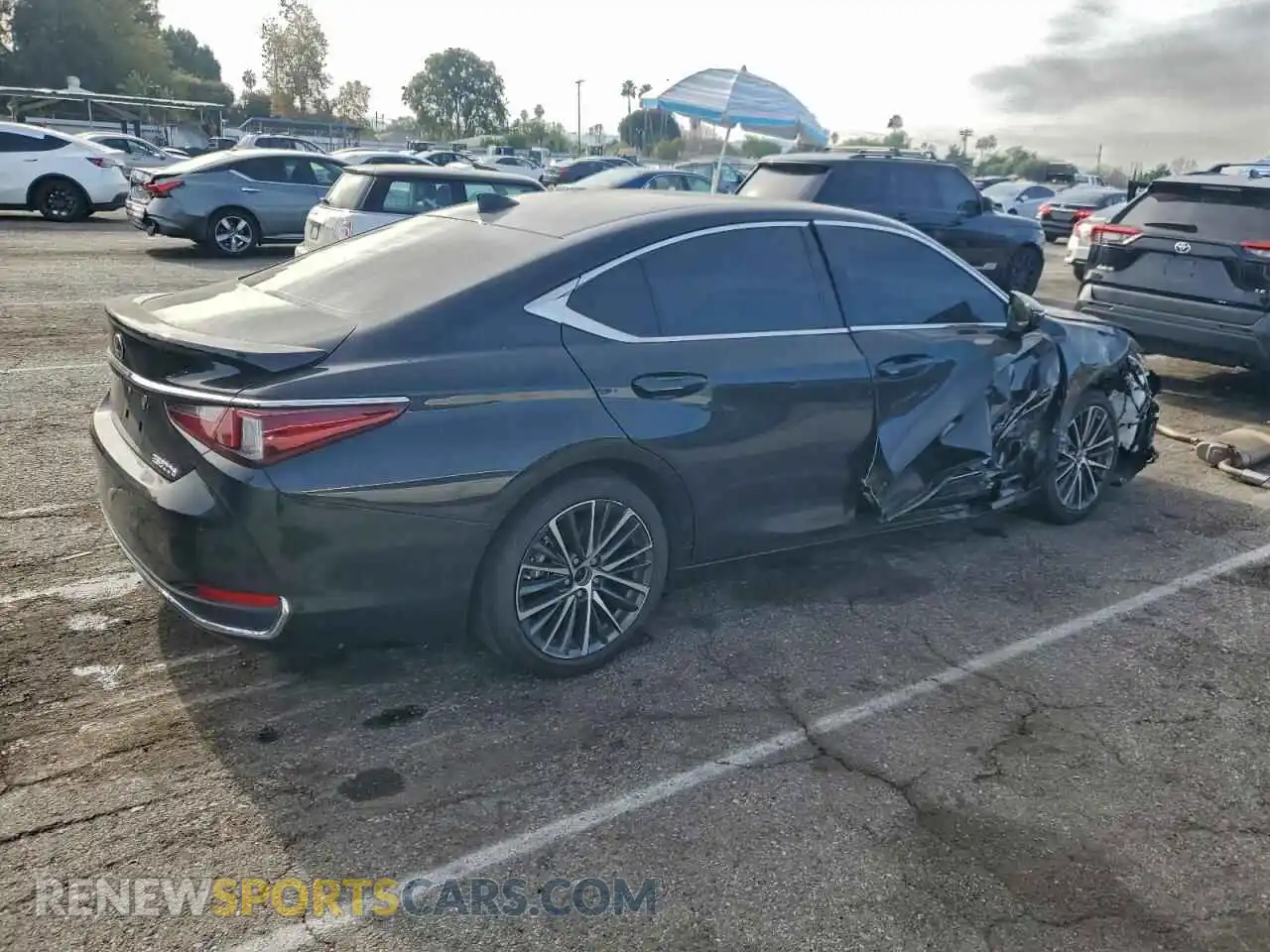 3 Photograph of a damaged car 58ADA1C19RU044985 LEXUS ES300 2024
