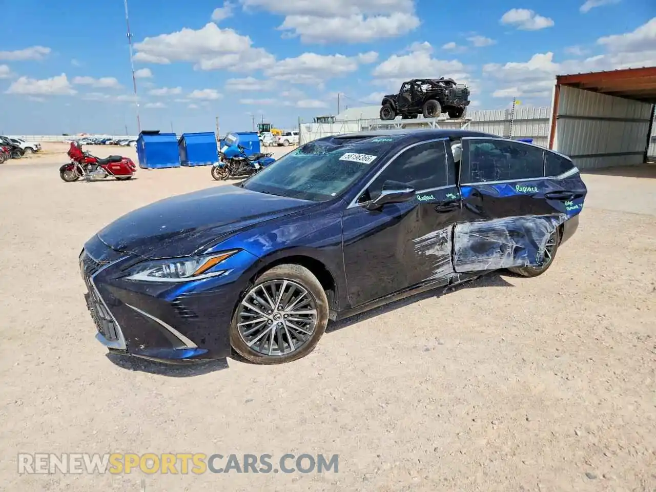 1 Фотография поврежденного автомобиля 58ADA1C15SU067962 LEXUS ES300 2025