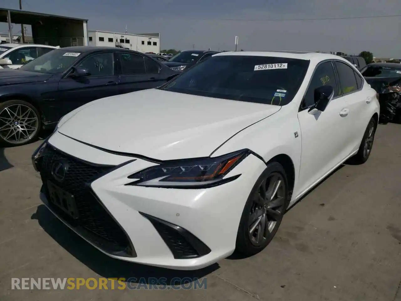 2 Photograph of a damaged car 58ABZ1B10KU026690 LEXUS ES350 2019