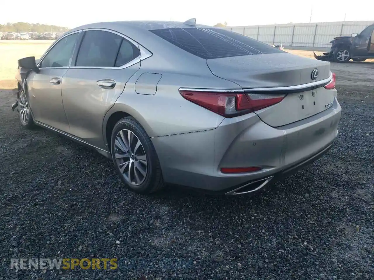 3 Photograph of a damaged car 58ABZ1B10KU048852 LEXUS ES350 2019