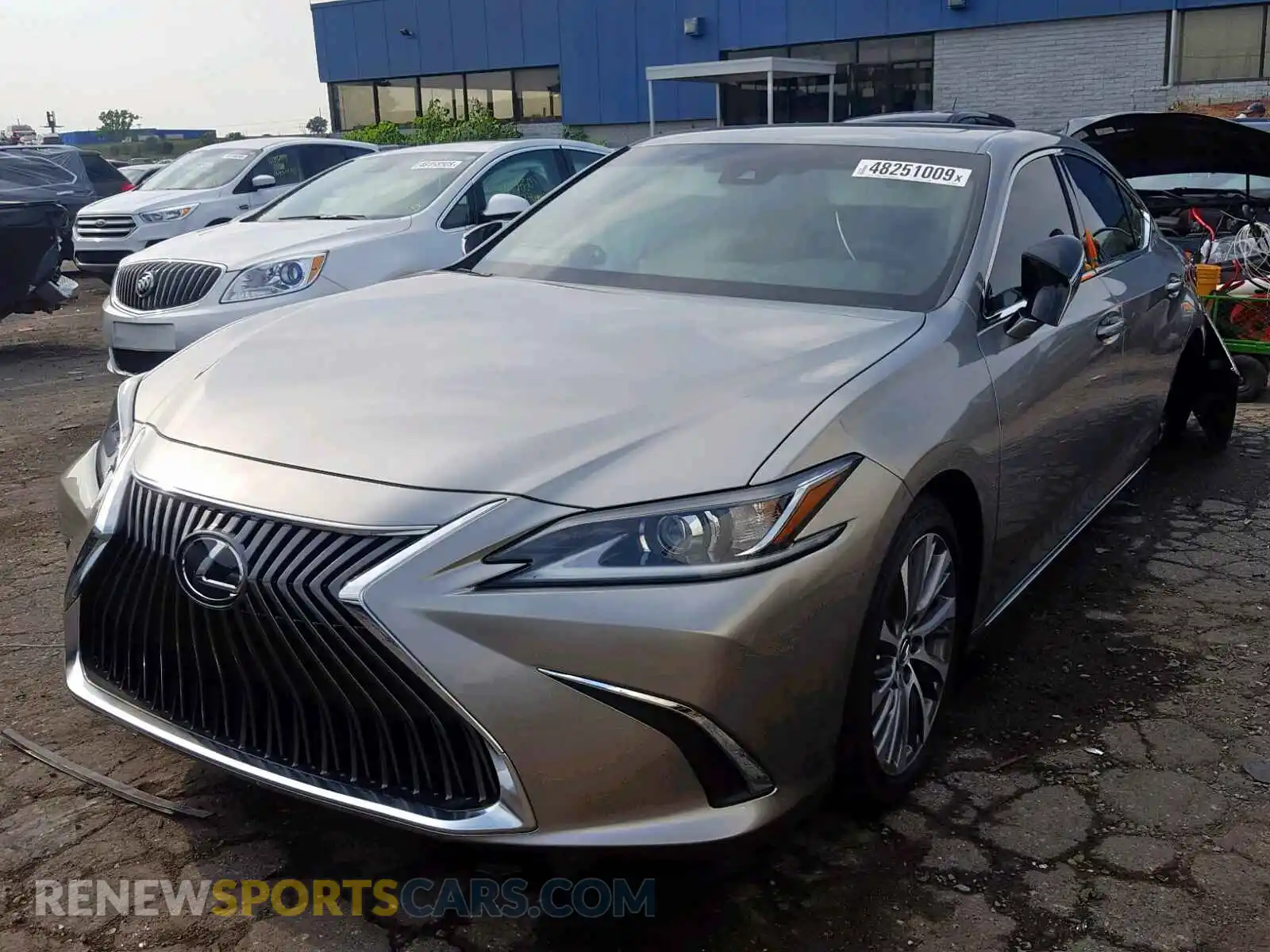 2 Photograph of a damaged car 58ABZ1B11KU023720 LEXUS ES350 2019