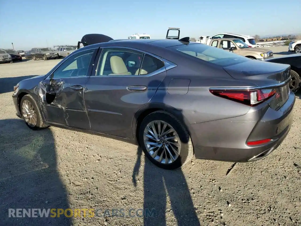 2 Photograph of a damaged car 58ABZ1B11KU042185 LEXUS ES350 2019