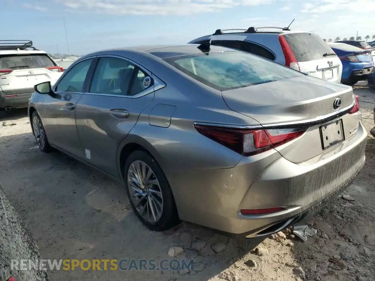 2 Photograph of a damaged car 58ABZ1B12KU009454 LEXUS ES350 2019