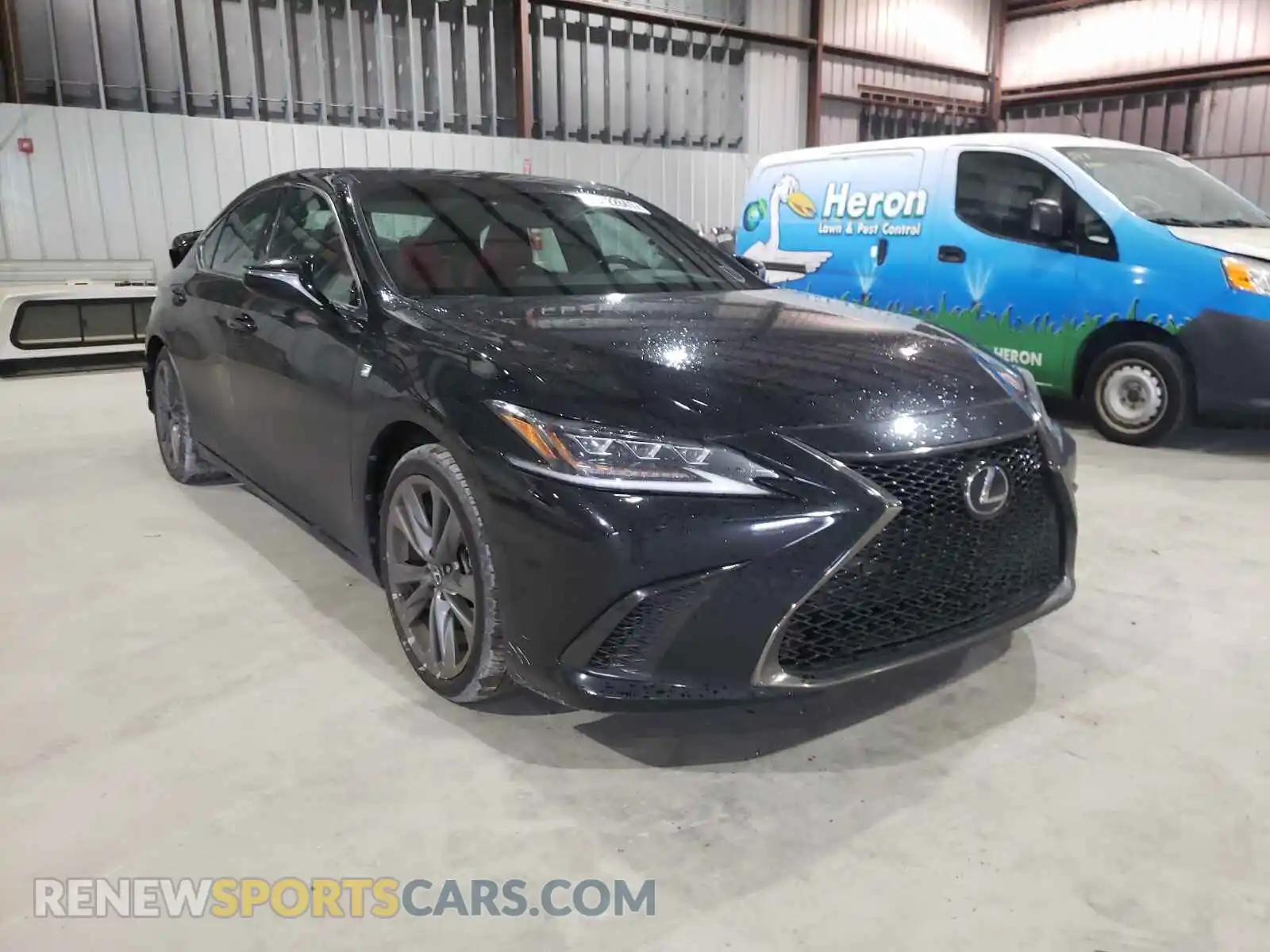 1 Photograph of a damaged car 58ABZ1B12KU026352 LEXUS ES350 2019