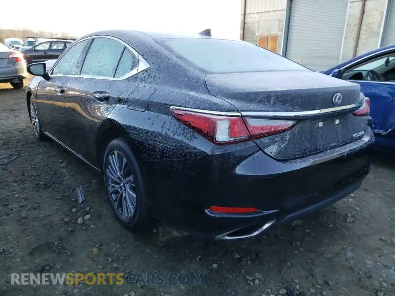 3 Photograph of a damaged car 58ABZ1B13KU023735 LEXUS ES350 2019