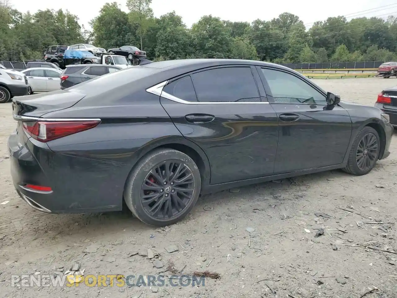 3 Photograph of a damaged car 58ABZ1B13KU024903 LEXUS ES350 2019