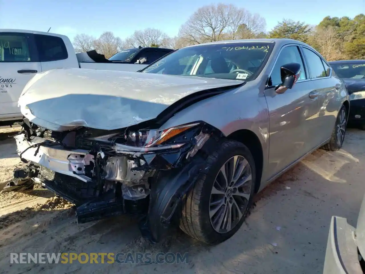 2 Photograph of a damaged car 58ABZ1B13KU030300 LEXUS ES350 2019