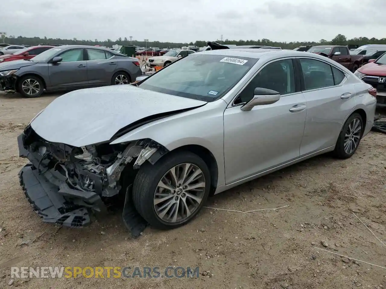 1 Фотография поврежденного автомобиля 58ABZ1B13KU033892 LEXUS ES350 2019
