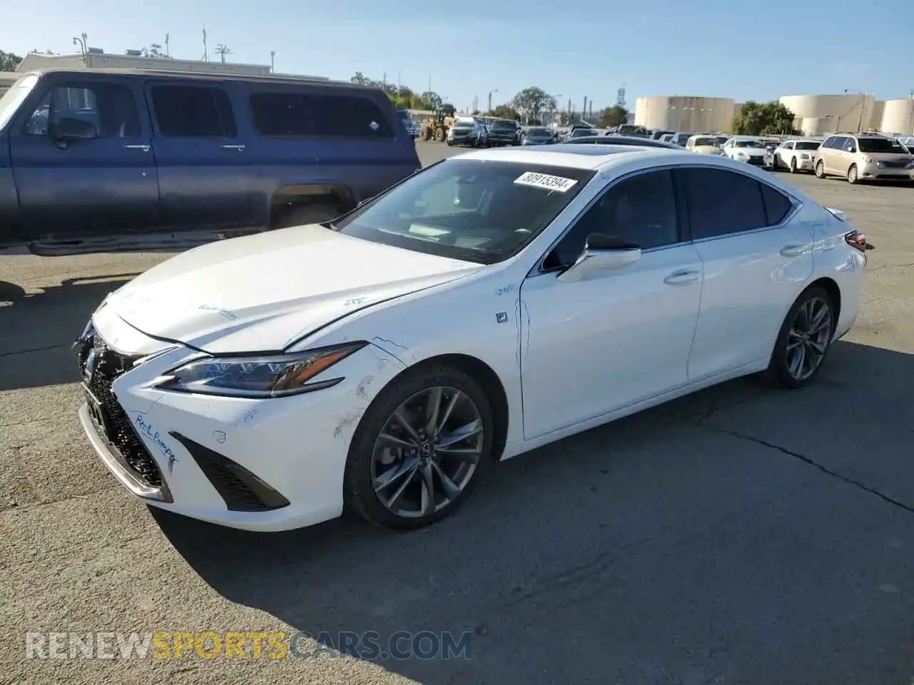 1 fotografías del automóvil dañado 58ABZ1B13KU039126 LEXUS ES350 2019