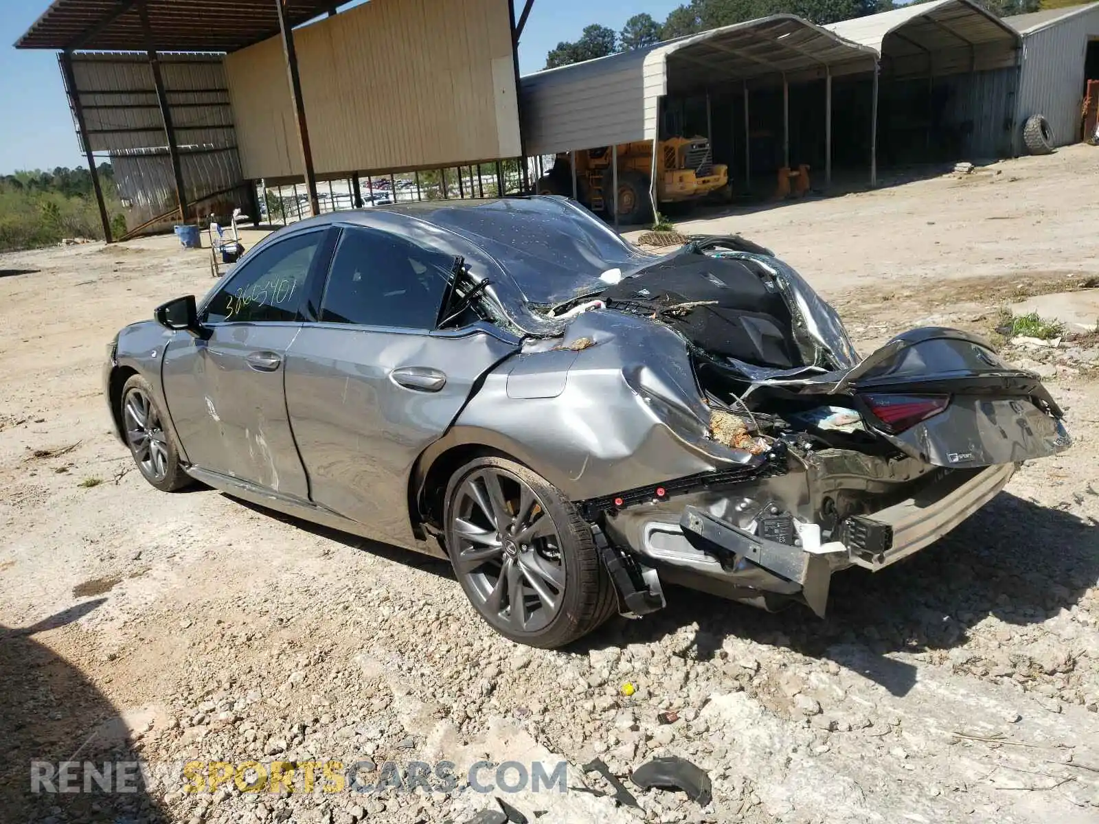 3 Photograph of a damaged car 58ABZ1B13KU043564 LEXUS ES350 2019