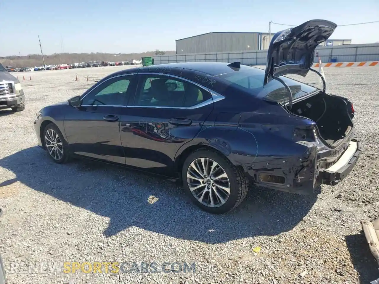 2 Photograph of a damaged car 58ABZ1B14KU006555 LEXUS ES350 2019