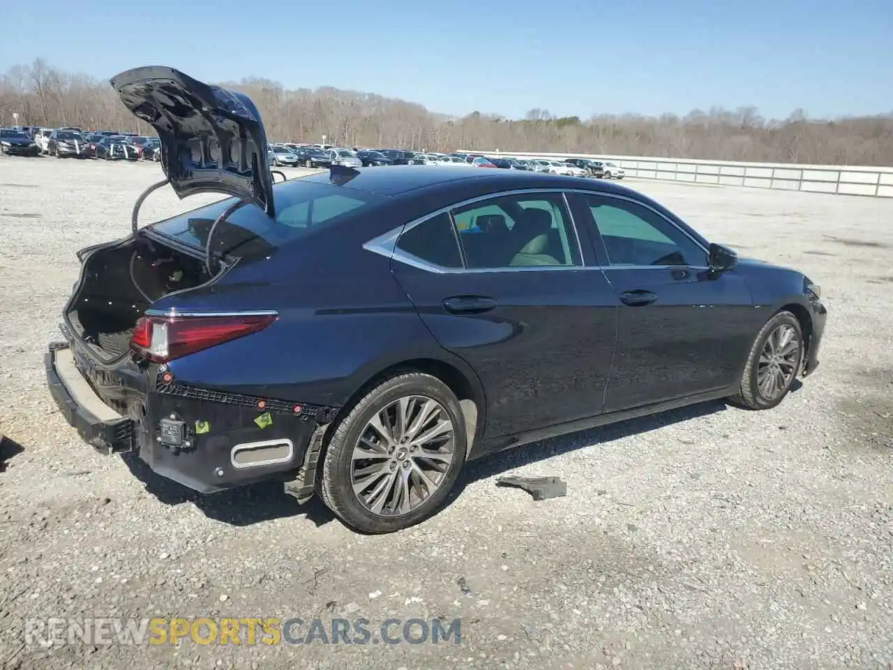 3 Photograph of a damaged car 58ABZ1B14KU006555 LEXUS ES350 2019