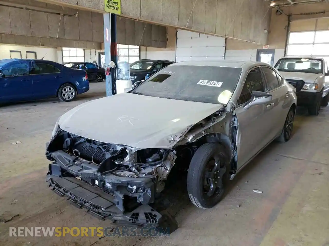 2 Photograph of a damaged car 58ABZ1B14KU047042 LEXUS ES350 2019