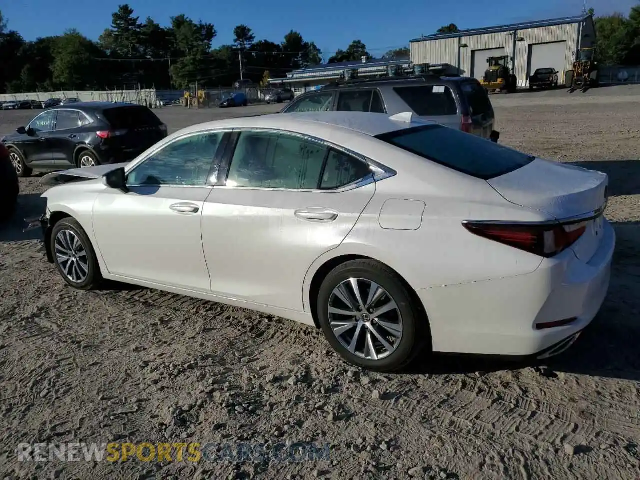 2 Photograph of a damaged car 58ABZ1B15KU033604 LEXUS ES350 2019