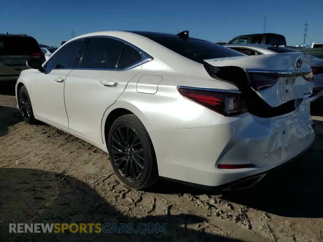2 Photograph of a damaged car 58ABZ1B16KU012535 LEXUS ES350 2019