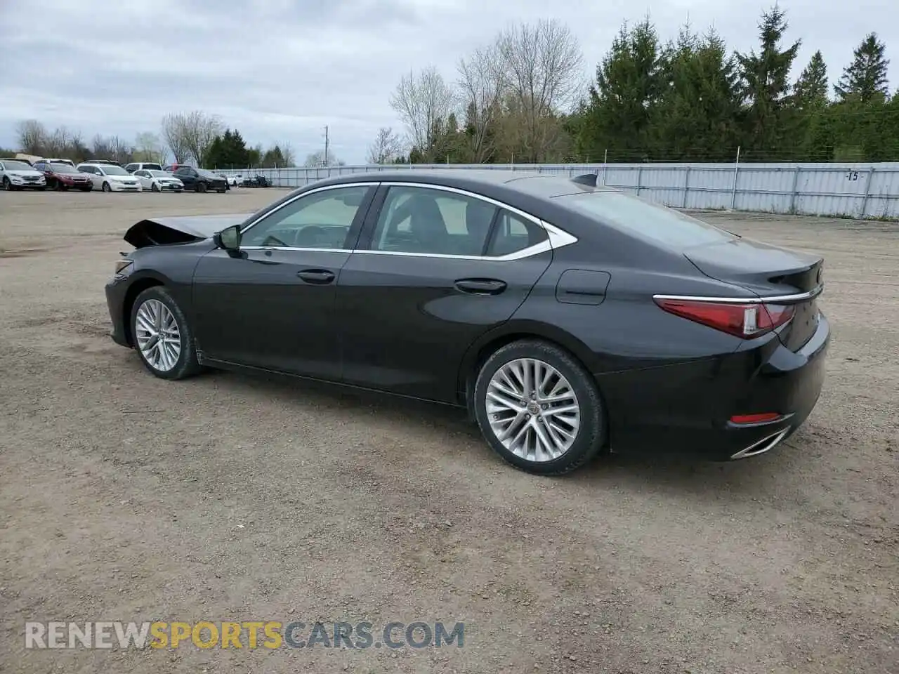 2 Photograph of a damaged car 58ABZ1B16KU017024 LEXUS ES350 2019
