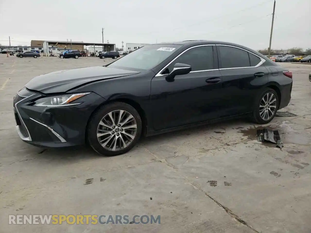 1 Photograph of a damaged car 58ABZ1B16KU034308 LEXUS ES350 2019