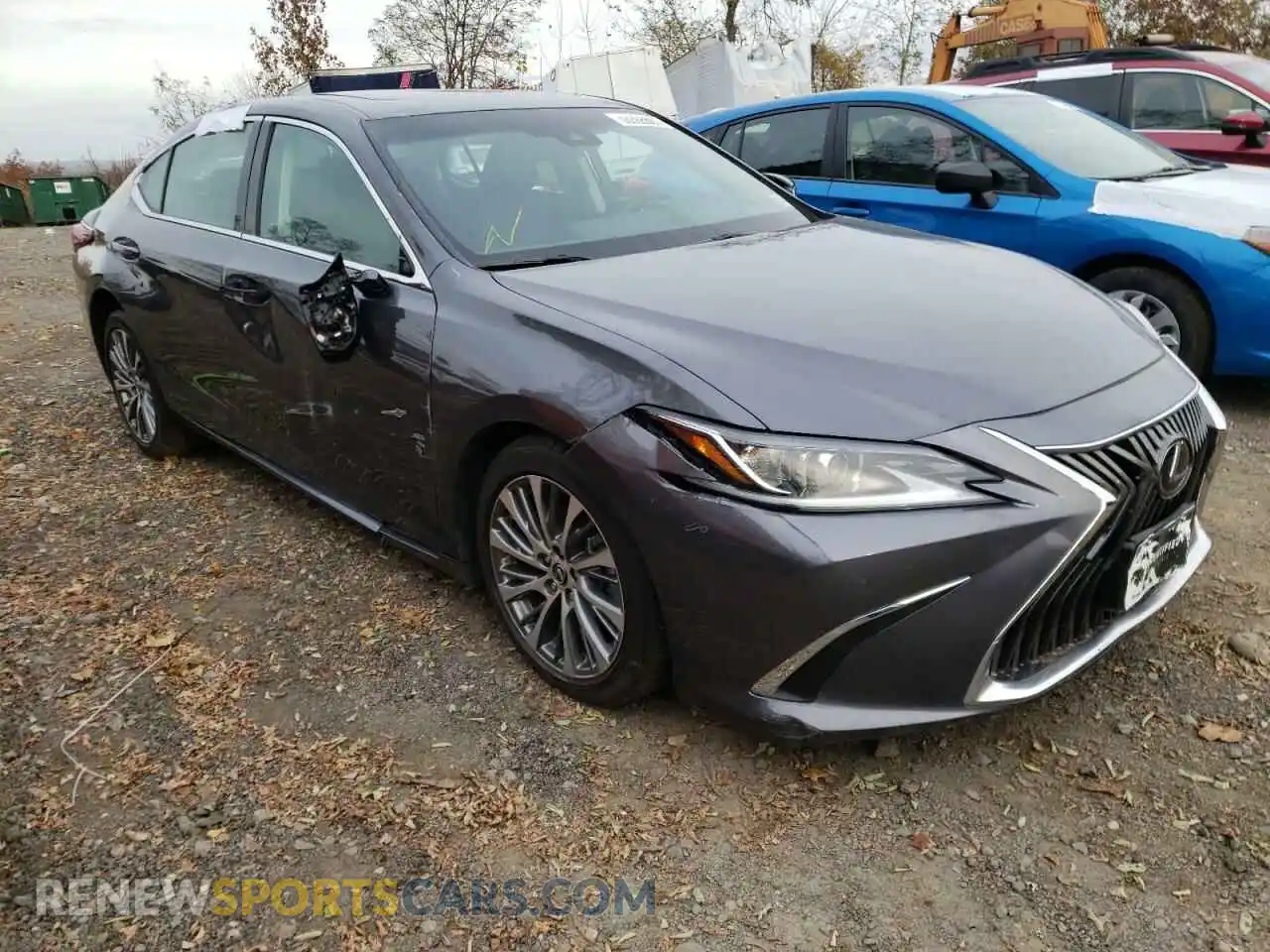 1 Photograph of a damaged car 58ABZ1B17KU009207 LEXUS ES350 2019