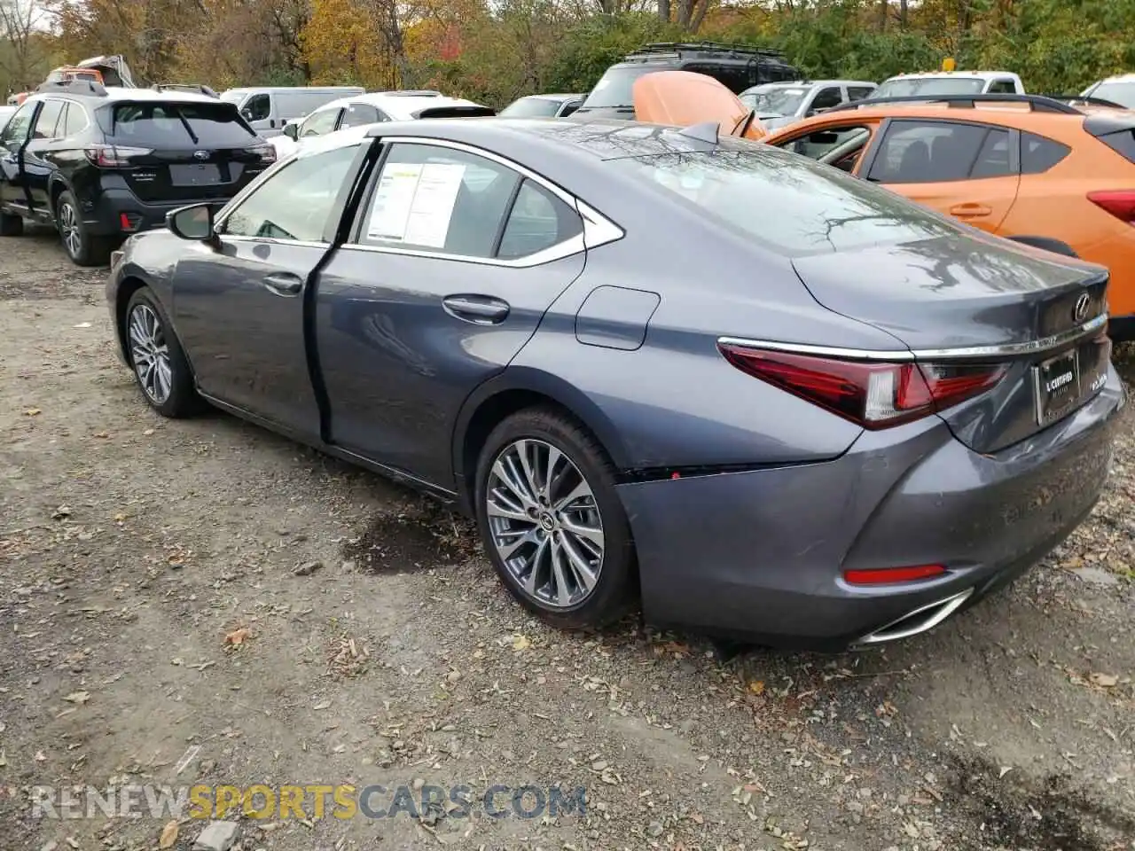 3 Photograph of a damaged car 58ABZ1B17KU009207 LEXUS ES350 2019