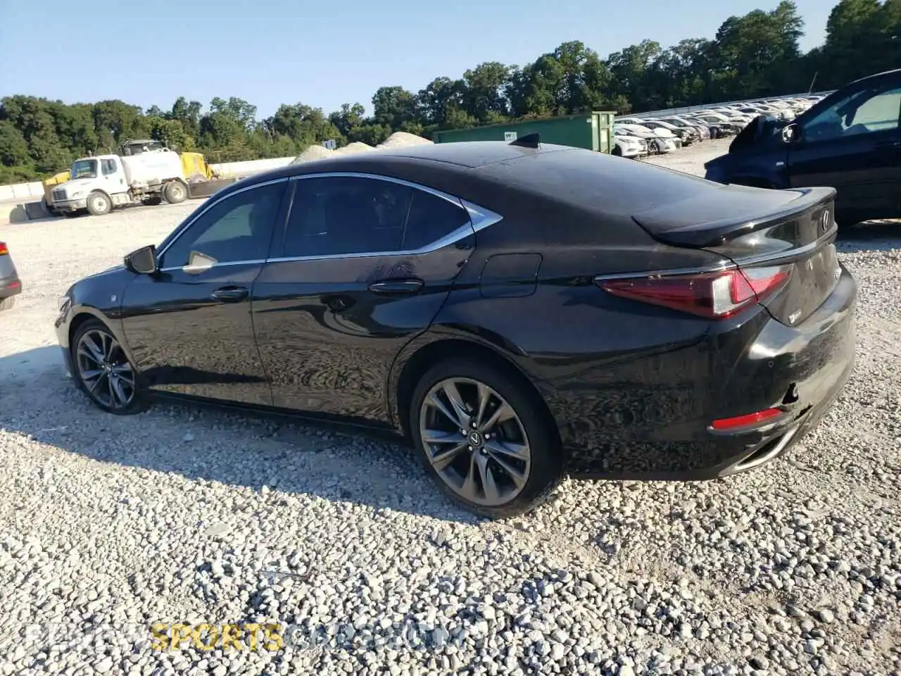 2 Photograph of a damaged car 58ABZ1B17KU015007 LEXUS ES350 2019