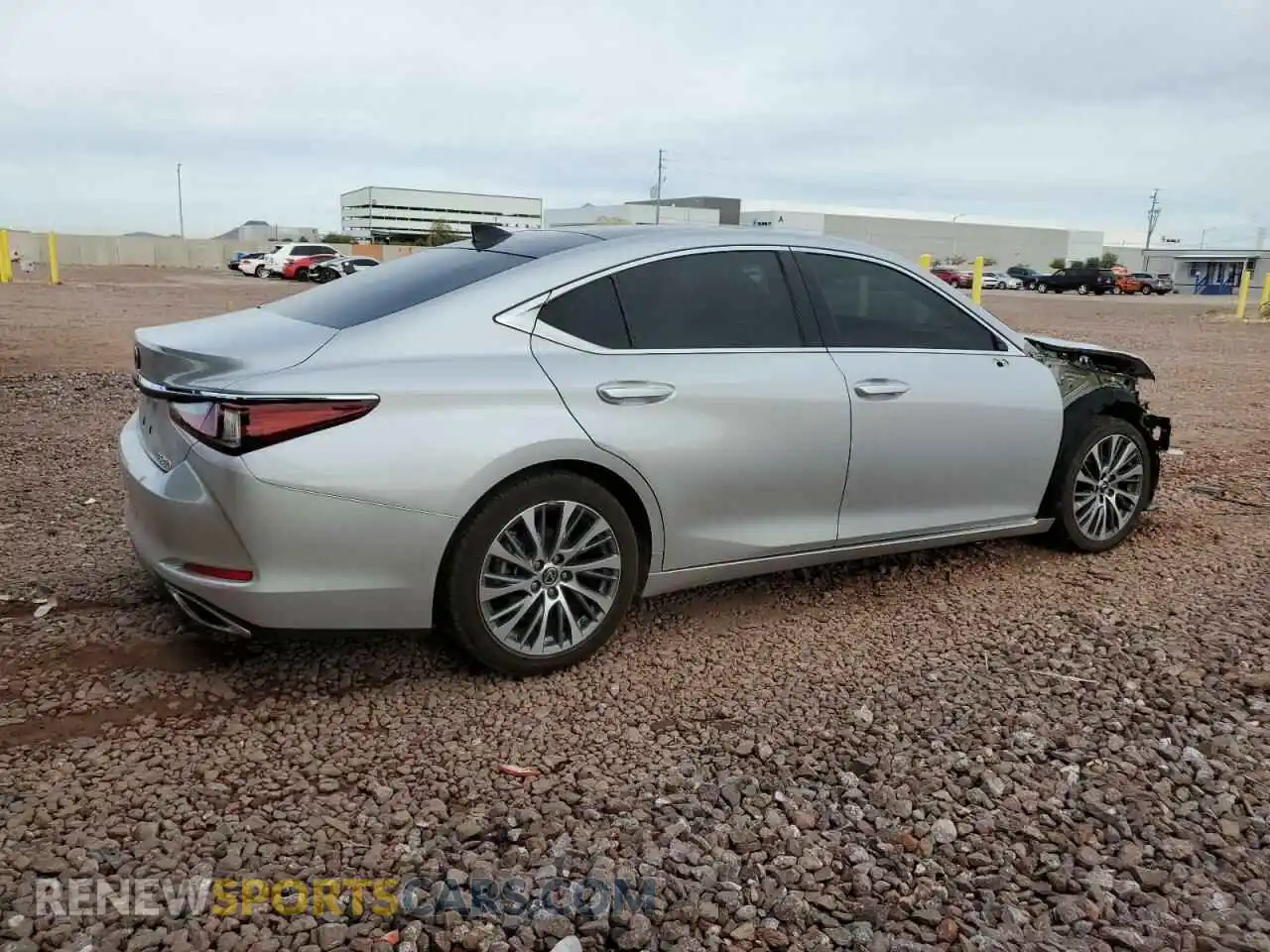 3 Photograph of a damaged car 58ABZ1B17KU033281 LEXUS ES350 2019