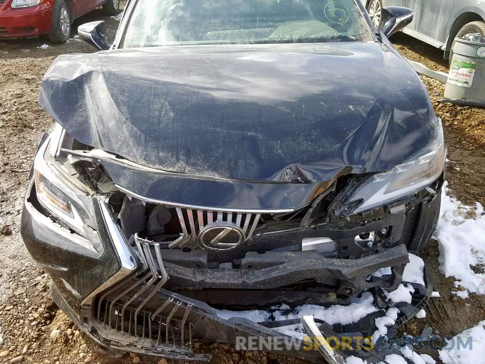 7 Photograph of a damaged car 58ABZ1B18KU001424 LEXUS ES350 2019