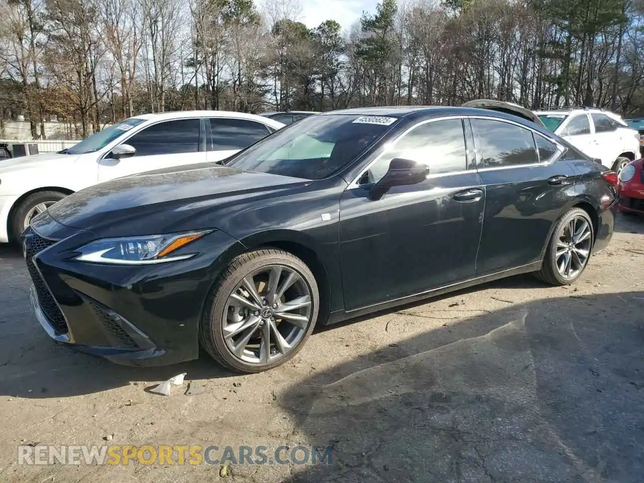 1 fotografías del automóvil dañado 58ABZ1B18KU015162 LEXUS ES350 2019