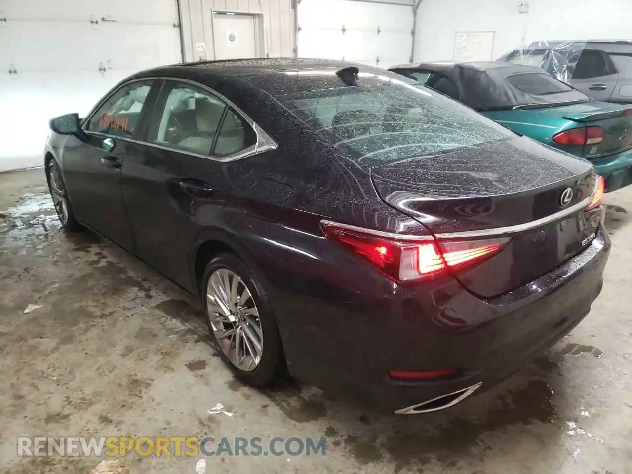 3 Photograph of a damaged car 58ABZ1B18KU033497 LEXUS ES350 2019