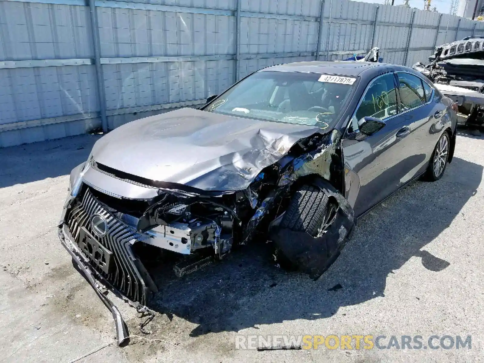 2 Photograph of a damaged car 58ABZ1B19KU038711 LEXUS ES350 2019