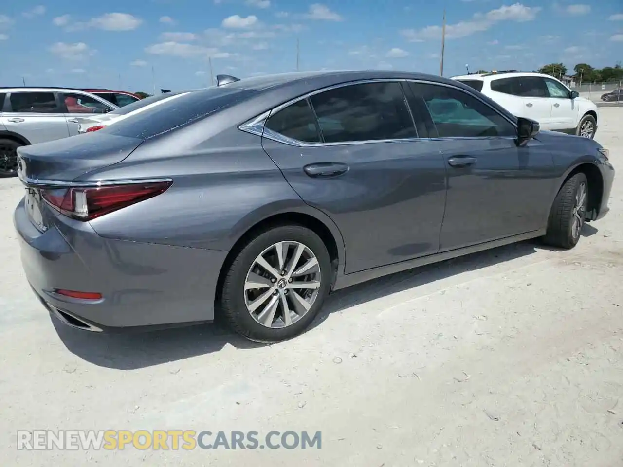 3 Photograph of a damaged car 58ABZ1B1XKU011209 LEXUS ES350 2019