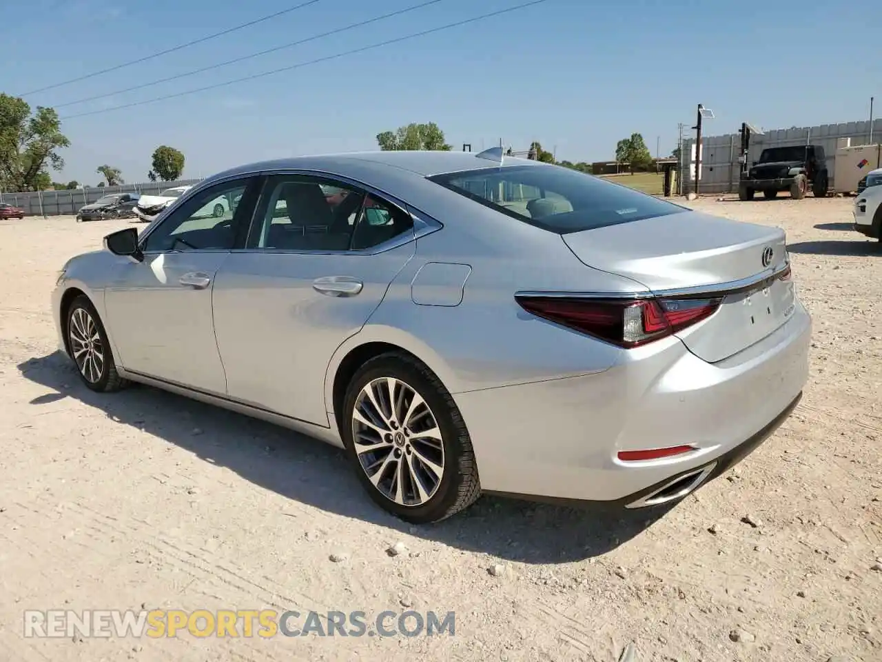 2 Photograph of a damaged car 58ABZ1B1XKU024798 LEXUS ES350 2019
