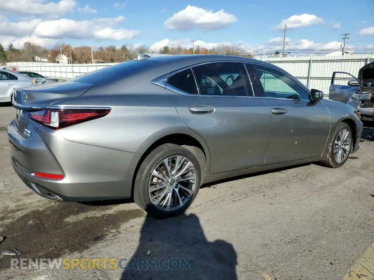 3 Photograph of a damaged car 58ABZ1B1XKU031296 LEXUS ES350 2019