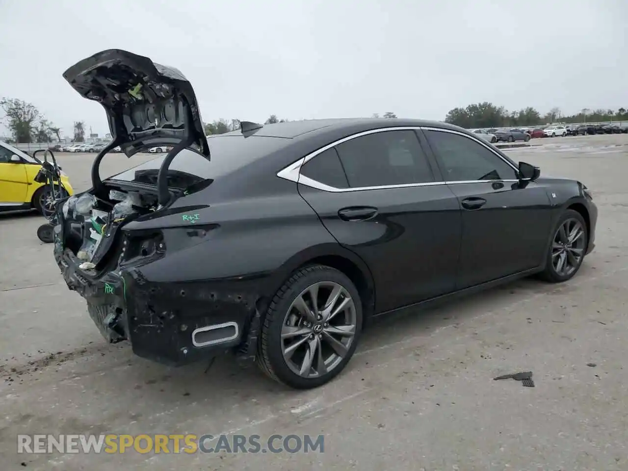 3 Photograph of a damaged car 58ABZ1B1XKU042010 LEXUS ES350 2019