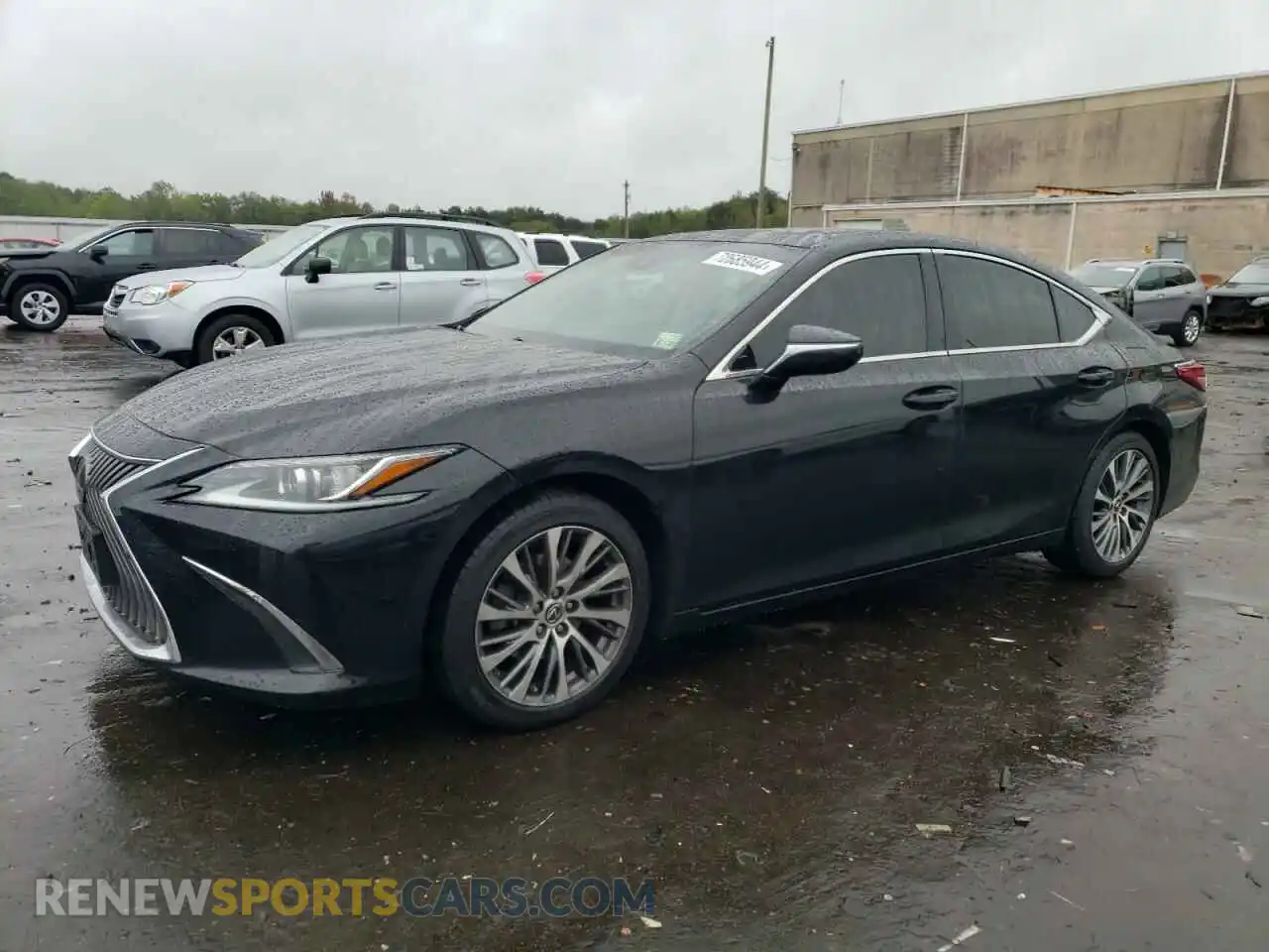 1 Photograph of a damaged car 58ABZ1B1XKU042041 LEXUS ES350 2019