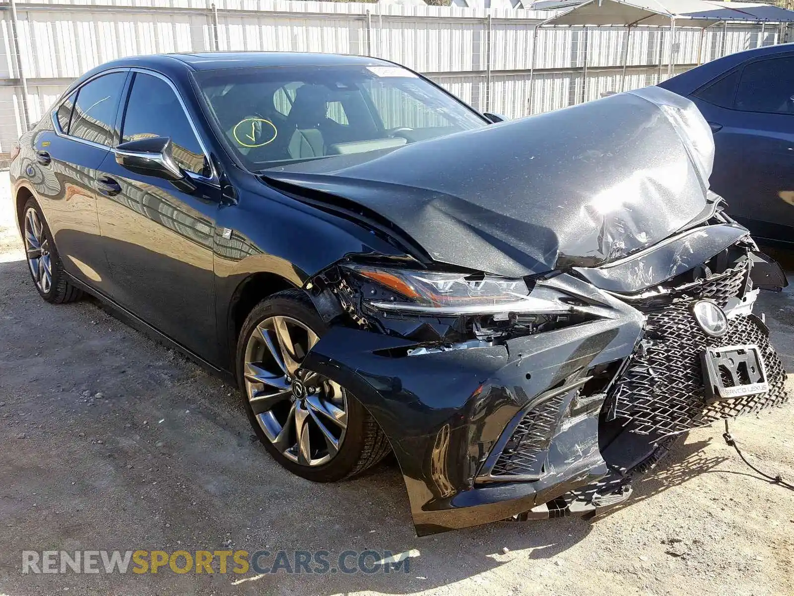 1 Photograph of a damaged car JTHBZ1B1XK2005335 LEXUS ES350 2019