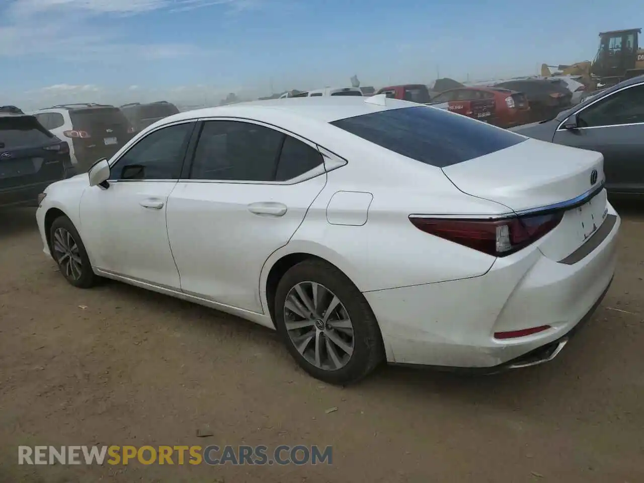 2 Photograph of a damaged car 58ACZ1B10LU063843 LEXUS ES350 2020