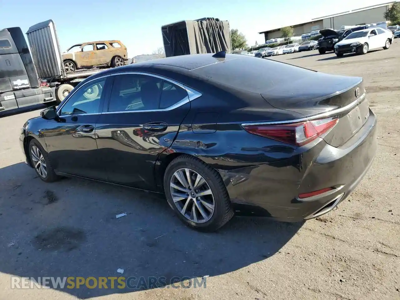 2 Photograph of a damaged car 58ACZ1B13LU075419 LEXUS ES350 2020