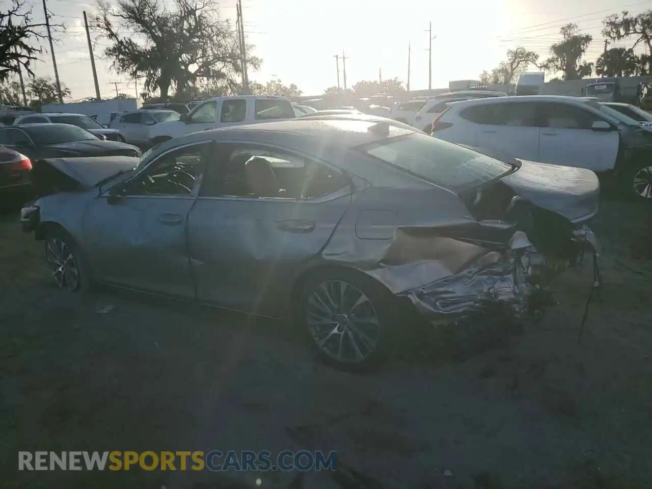 2 Photograph of a damaged car 58ADZ1B10LU059215 LEXUS ES350 2020