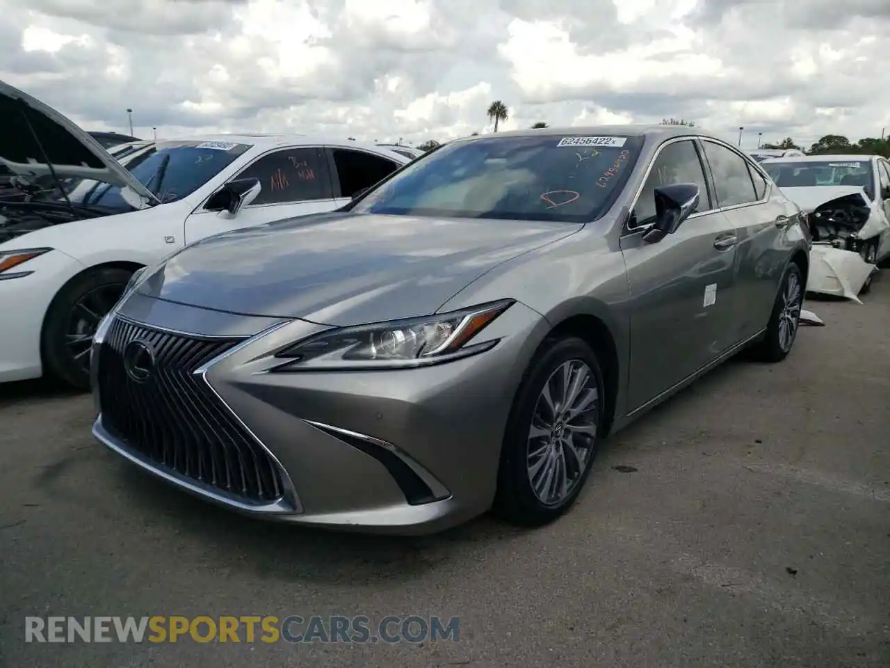 2 Photograph of a damaged car 58ADZ1B10LU063801 LEXUS ES350 2020